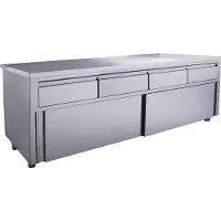 Saro Schiebetürenschrank mit 4 Schubladen, 1800x700mm