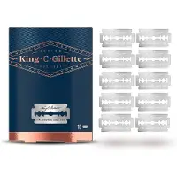 Gillette King Double Edge Replacement Blades - 10 Scheermesjes