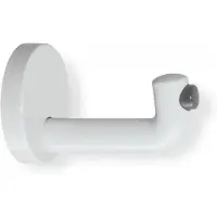 Hewi 477 Wandhaken 477.90.03595 100mm, Türpuffer schwarz, felsgrau
