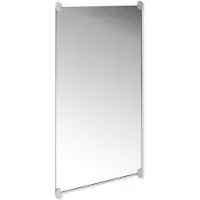 Hewi 801.01.300 99 Wandspiegel mit Spiegelhalter