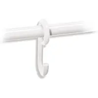 Hewi 477 Haken 477.30.02092 anthrazitgrau, Höhe: 105mm, zum Aufschieben