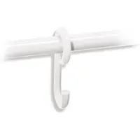 Hewi 477 Haken 477.30.02099 reinweiß, Höhe: 105mm, zum Aufschieben