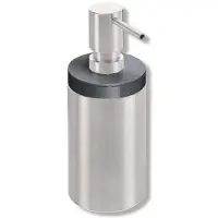 Hewi 805 Seifenspender 162.06.110XA90 200ml, Halter Edelstahl, tiefschwarz