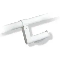 Hewi System 800 K Aufrüstsatz 950.50.0129098 signalweiß, WC-Papierhalter, für Stangensysteme d= 33mm
