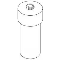 Hansgrohe Glas Axor Uno für Lotionsspender , 41599000 41599000