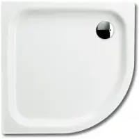 Kaldewei Zirkon Duschwanne 456735003231 80x100x3,5cm, mit Träger, Antislip Perl-Effekt, pergamon