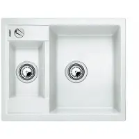 BLANCO Spüle METRA 6 615 x 500 mm weiß 516157