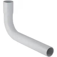 Geberit Spülbogen 118011101 90Grad, 30x10cm, mit Steckmuffe, bahamabeige