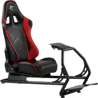 White Shark Gaming-Stuhl für das King of Speed Racing-Simulationscockpit