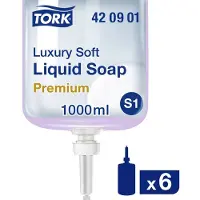 Tork 420901, Haut, Flüssigseife, Weichmachend, Jasmin, 1000 ml, 1,03 kg