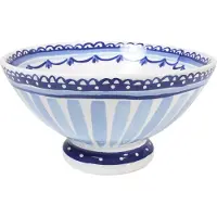 Blond Amsterdam Schale Jahrgang in Blau - 21cm | Gr.: onesize