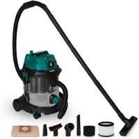 Vonroc VC504AC, 1400 W, Trommel-Vakuum, Trocken&Nass, Kombi, 20 l, HEPA, Schaum