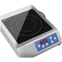 Royal Catering B-Ware Induktionsplatte - 28 cm - 60 bis 240 °C - Timer