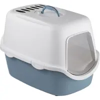 Stefanplast Cathy F Katzentoilettenhaus mit Türe und Filter
