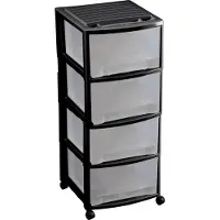 Mondex PLS6079 XL Schubladen Rollcontainer Wagen Wäschesortierer