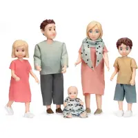 Lundby Family Puppe Mehrfarbig Kinder Mehrfarbig One Size