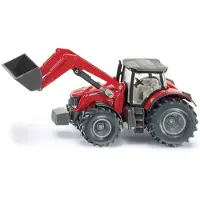 Siku Frontlader - Massey Ferguson - 1:50 - Rot - - One Size - Autos