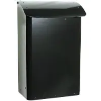 SafePost 14 kleiner Sicherheitsbriefkasten schwarz