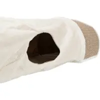 Trixie Kratztunnel hellgrau / braun / taupe 110x30x38 cm