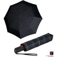 Knirps C.205 medium duomatic check blue 9582055570