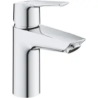 GROHE Start Einhand-Waschtischbatterie S-Size, Ausladung 109mm, mit Push-open Ablaufgarnitur, chrom, 23550002