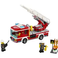 LEGO City Feuerwehrfahrzeug mit fahrbarer Leiter 60107