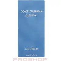 Dolce&Gabbana Light Blue Eau Intense, Frauen, 50 ml, Nicht nachfüllbare Flasche, Spray, 1 Stück(e)