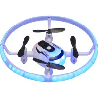 Denver Nano-Drohne mit Gyro-Funktion LED-Licht