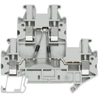 Siemens 8WH1020-5HF00 Doppelstock-Diodenklemme mit Schraubanschluss Klemmengröße 2,5mm2 Klemmenbreite 8WH10205HF00 - 50 Stück