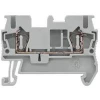 Siemens 8WH2000-0AF05 Durchgangsklemme mit Zugfederanschluss, Querschnitt: 2,5mm2, Breite: 5,2mm 8WH20000AF05 - 50 Stück