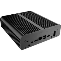 Akasa Newton S7D, Small Form Factor (SFF), PC, Schwarz, UCFF, Aluminium, Heimbüro