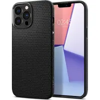Spigen Apple iPhone 13 Pro Hülle - Silikon - - Backcover/Soft Case - Schwarz