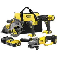 Stanley Kit V20 2X4.0Ah Tasche Sfmck469M2
