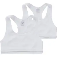 Schiesser Bustiers 2er-Pack Basic Kids in weiß | Gr.: 164
