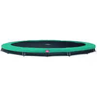 Berg Sports Trampolin InGround „Champion“, ø 3,30 m, Randbezug Grün