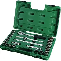 Sata Steckschlüssel Garnitur 12kt 1/2" 24-tlg.