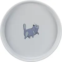 Trixie Keramiknapf flach und breit - 600 ml, Ø 23 cm