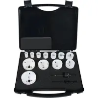Projahn Bi-Metall Lochsägen-Set ALLROUNDPLUS, in Hartschalenkoffer, 14-tlg.