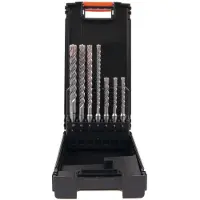 Projahn 83744 Hammerbohrer Rocket 5 SDS-plus 7-tlg. 5 - 12 mm in ABS MAMBO-Box