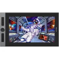 XP-Pen Artist Pro 16 Grafiktablett mit Display, Neueste Stifttechnologie mit X3 Chip, Großer Farbraum und diverse Kompatibilität