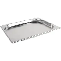 Vogue GN-Behälter Edelstahl 15cm GN1/2