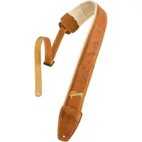 Gibson Montana Gitarrengurt aus Sattelleder Light Tan