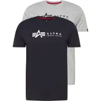 Alpha industries Label 2 Pack Kurzarm-t-shirt