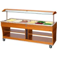Bartscher Buffetwagen, warm, 6x 1/1 GN