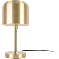 Leitmotiv Tischlampe, golden, CAPA, 39,5 cm