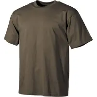 MFH US T-Shirt, halbarm, oliv, 170 g/m²