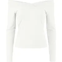 Pieces Bluse 17103018 Weiß Slim Fit