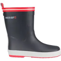 Winter-Grip Schneestiefel Welly Grey Anthracite Red Kinder-Schuhgröße 26 - 27