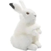 WWF Plüschtier Schneehase (24cm) lebensecht Kuscheltier Stofftier Hase Rabbit