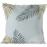 Blanc Foliage mint Kissenbezug | Gr.: 60 x 60 cm